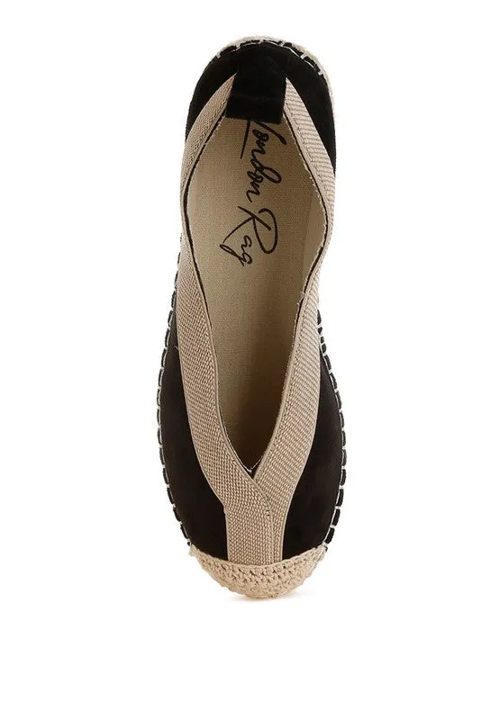 The Rag Company Yalva Microfiber Detachable Lace Espadrilles