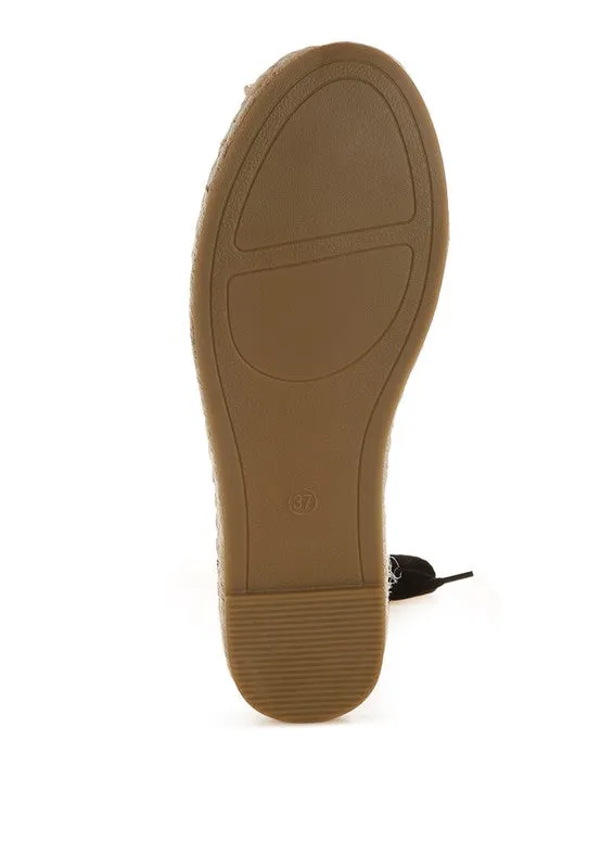 The Rag Company Yalva Microfiber Detachable Lace Espadrilles