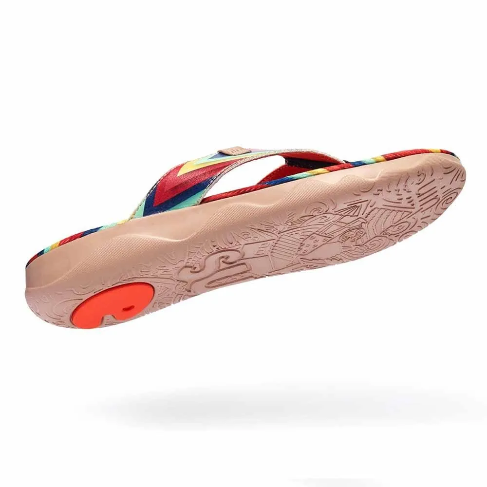 Triangle Women Majorca Flip Flops