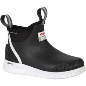 Xtratuf Women's Ankle 6" Waterproof Sports Deck Boot -Black- ADSW000
